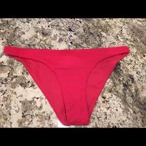 NWT-L*Space Ribbed Camacho Bikini Bottom Large